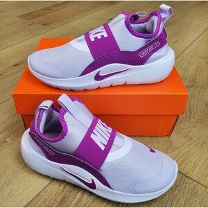 Girls NIKE Flex Runner 4 (GS) Shoes SIZE 4 YOUTH NEW Violet Purple IF2893-500